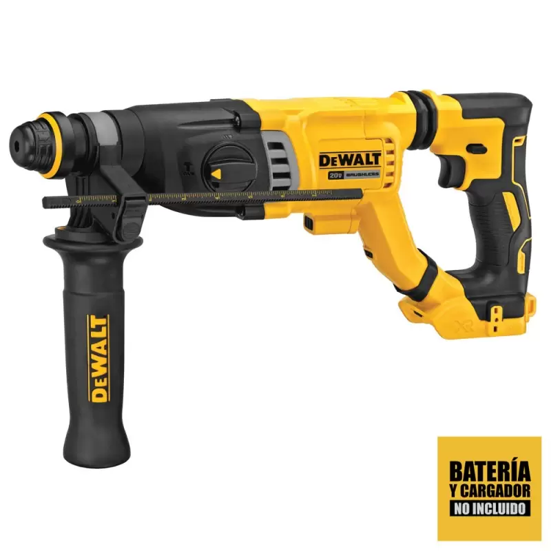 Rotomartillo Inalambrico DEWALT DCH263B SDS Plus 20V XR Brushless con Control de Vibracion, solo herramienta