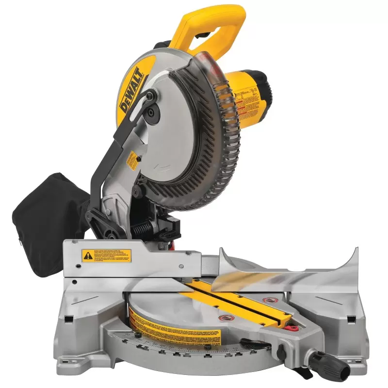 Sierra ingleteadora DEWALT DWS713-B2 de 10" y 1600 W con corte de 89 mm a 90°