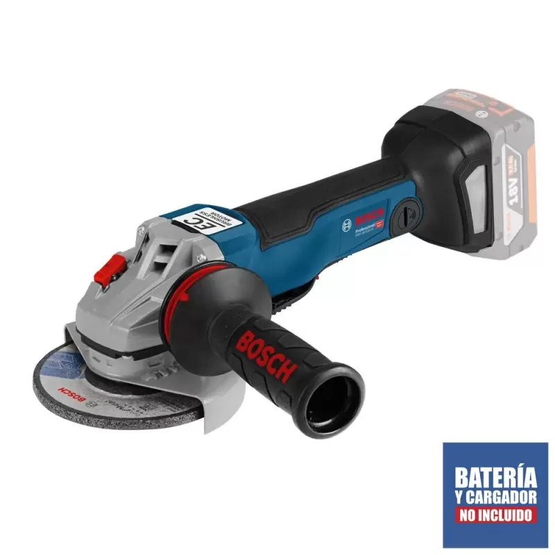 Amoladora Angular Bosch GWS 18V-10 PC 5" Brushless Solo Cuerpo