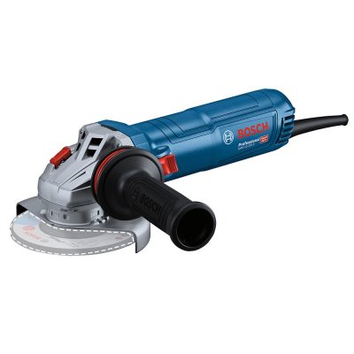 Amoladora angular Bosch GWS 12-125 S de 5" y 1200 W con velocidad variable y KickBack Control