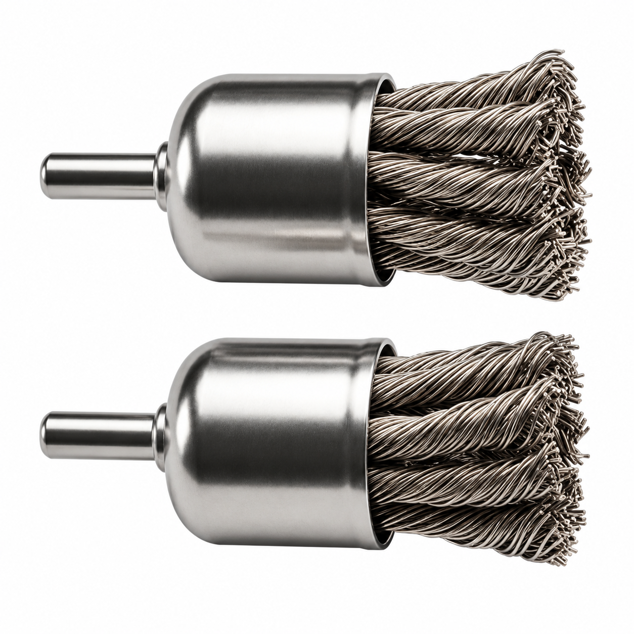 Cepillo de Copa Trenzado HAZ 8 Cerdas 6 mm x 3/4"