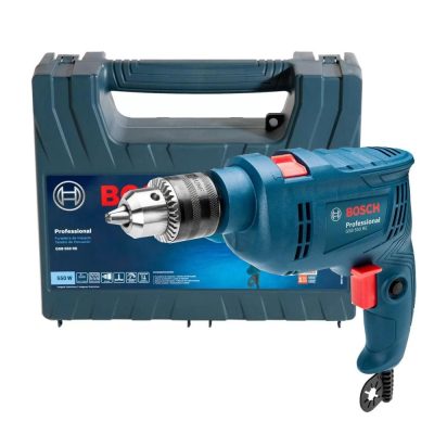 Taladro Percutor Bosch GSB 550 RE 1/2" 550 W Reversible con Maleta