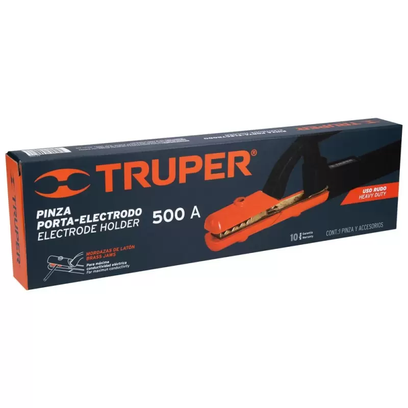 Porta Electrodo Truper 500 Amp 14233