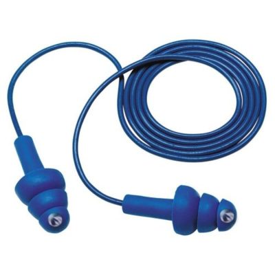 Tapones auditivos reutilizables detectables STEELPRO EC-2001C azul