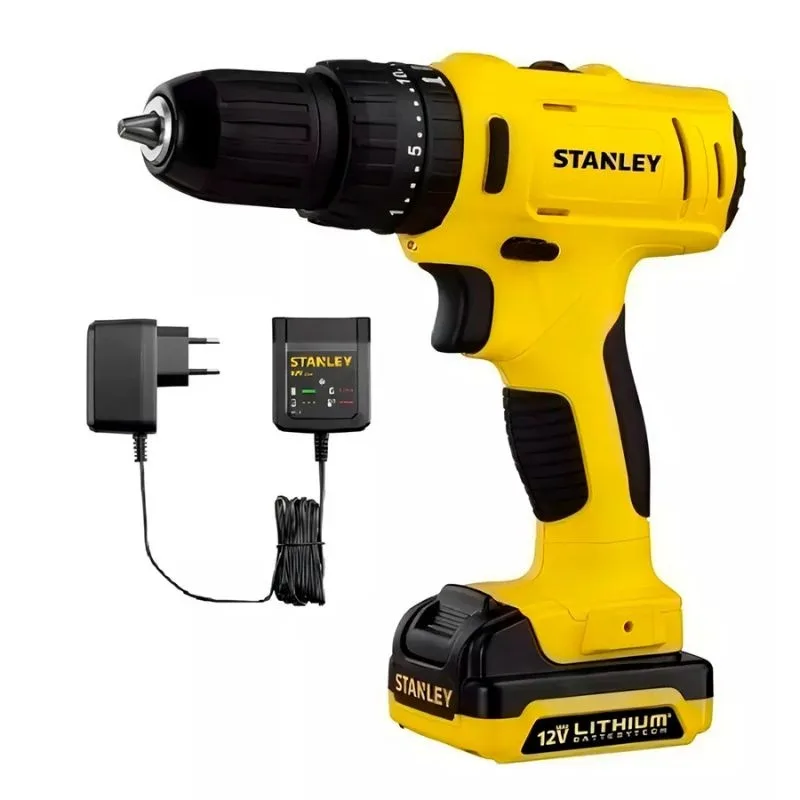 Taladro Atornillador Inalámbrico Stanley SCD121 12V
