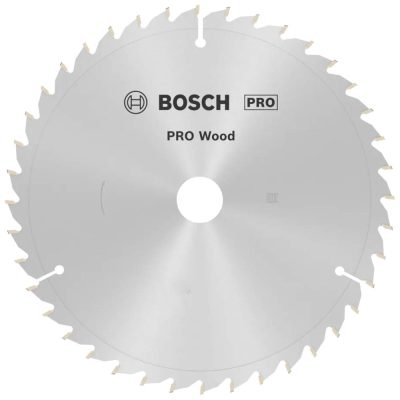 Disco de Sierra Bosch 2608.643.007-000 10" 40 Dientes de Carburo para Madera