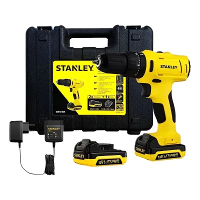 Taladro Percutor Inalámbrico Stanley SCH121 12V