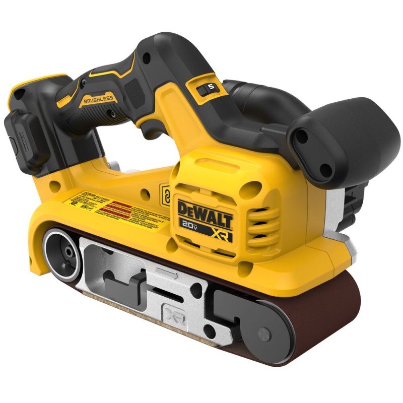 Lijadora de Banda Inalámbrica DEWALT DCW220B 20V Brushless Banda 3" x 21", solo herramienta