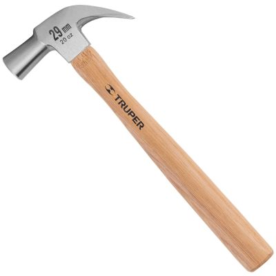 Martillo de Uña Curva Truper 10561 20 Oz Mango de Madera