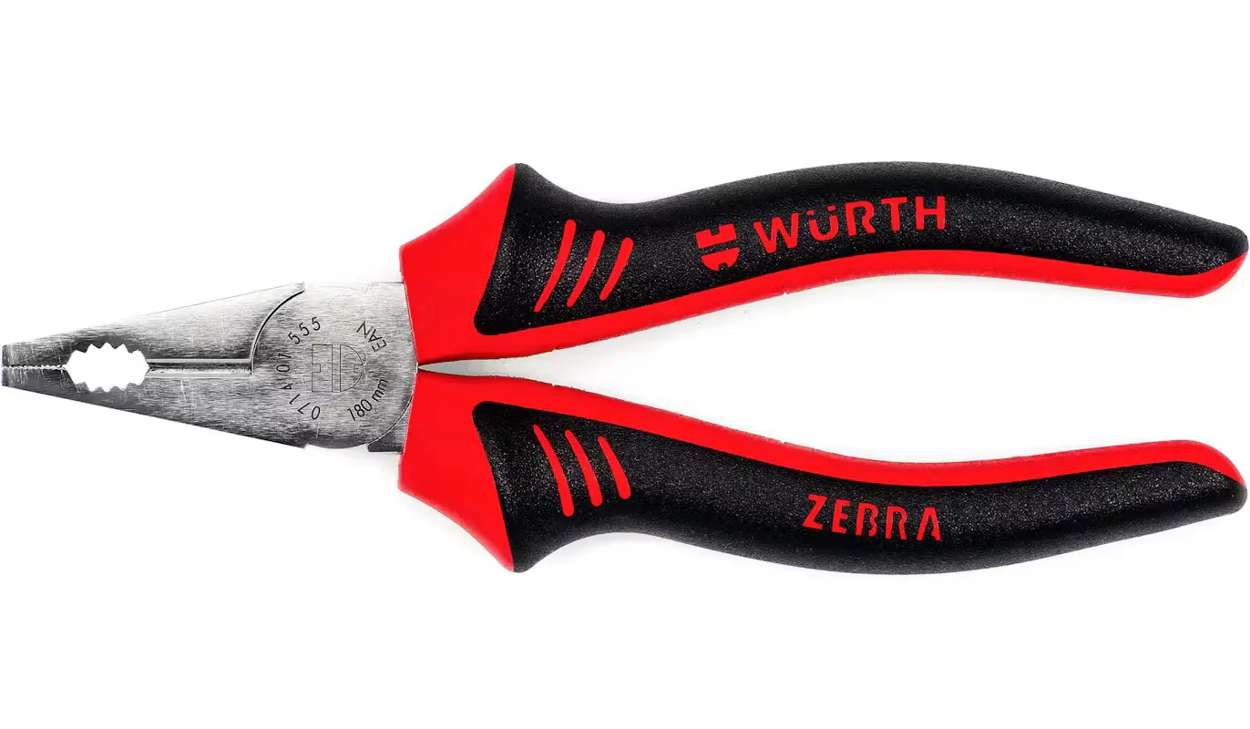 Alicate Universal Würth ZEBRA 180mm