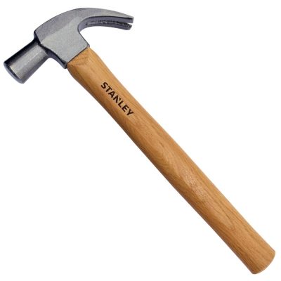Martillo de Uña Curva Stanley STHT51370-840 16 Oz Mango de Madera