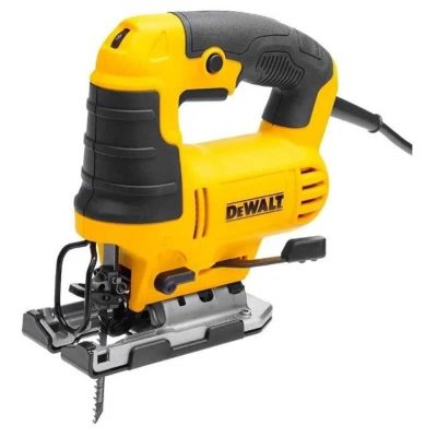 Sierra Caladora Electrica DEWALT DWE300-B2 650 W con Accion Orbital y Base de Aluminio