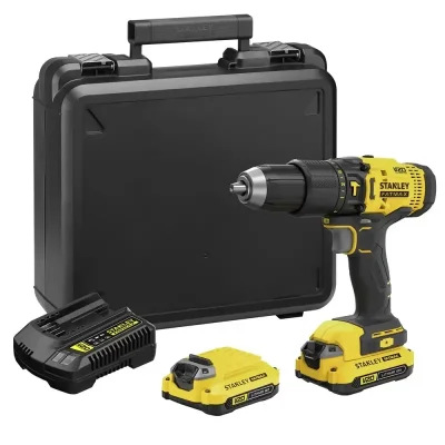 Taladro Percutor Inalámbrico Stanley SCD711 20V