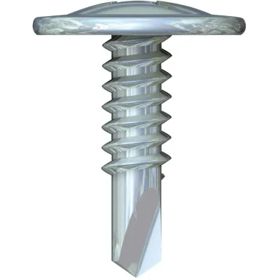 Tornillo Autoperforante Punta Broca Wafer #8 x 3/4"