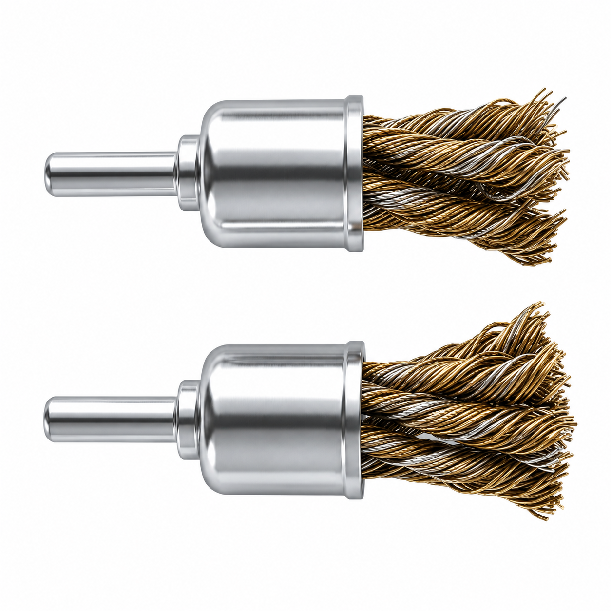 Cepillo de Copa Trenzado HAZ 6 Cerdas 6 mm x 1"