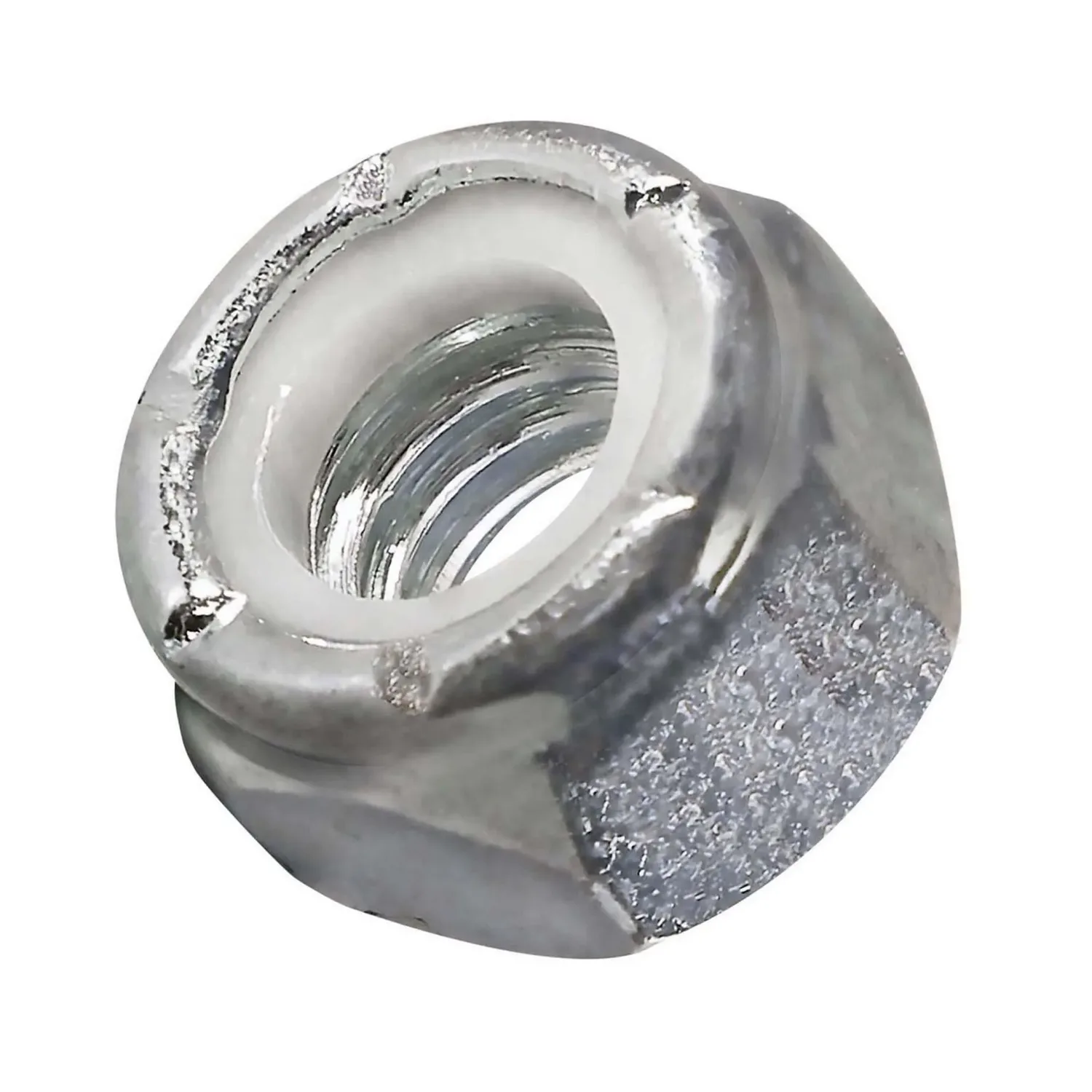 Tuerca Hexagonal Autofrenante con Nylon 3/8" UNC